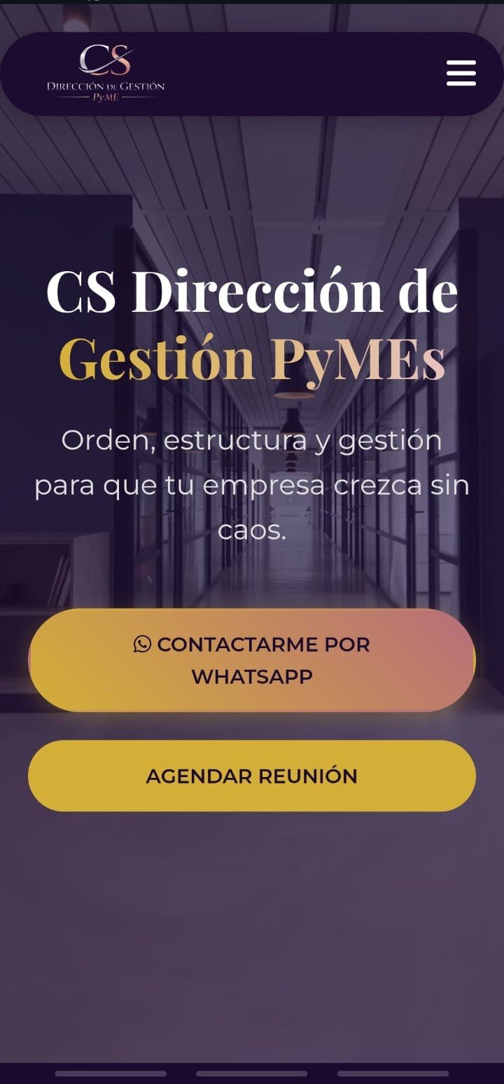 CS gestion pymes Mobile