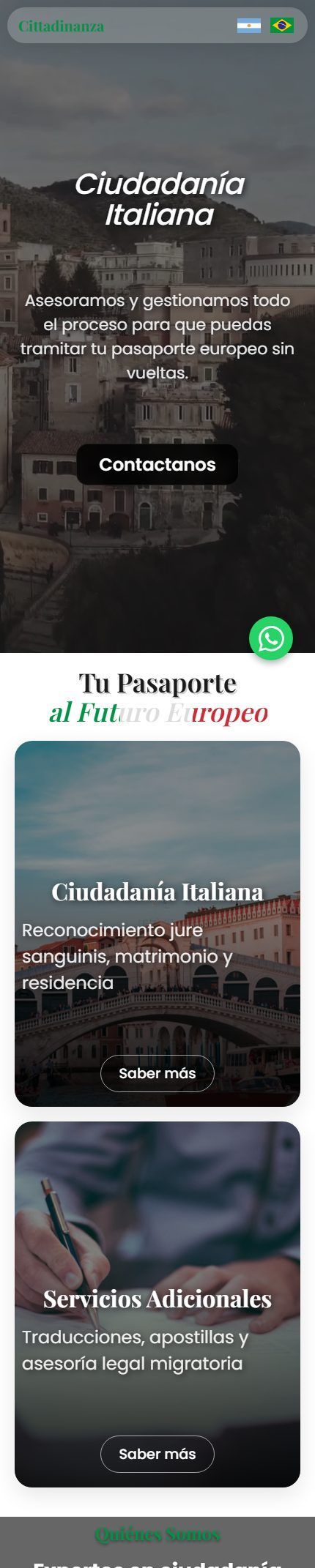 Italianos del Mundo Mobile