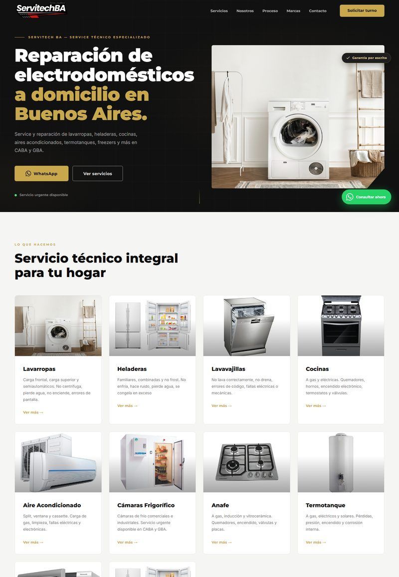 Servitech Web