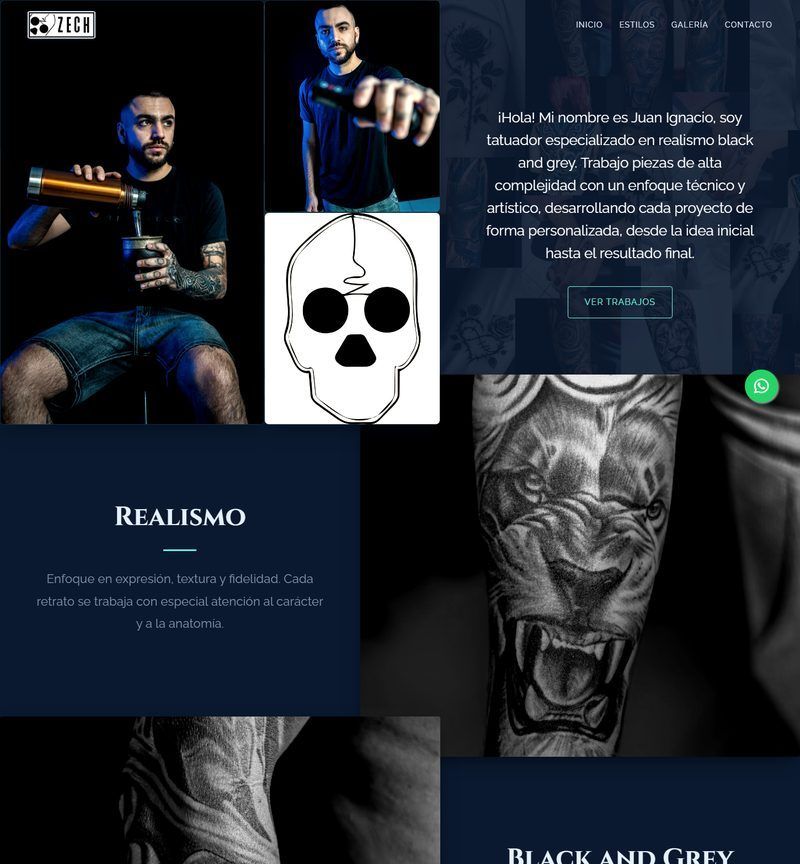 Zech Tatuajes Web